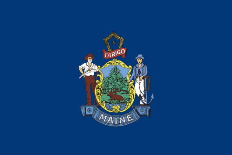 Maine flag